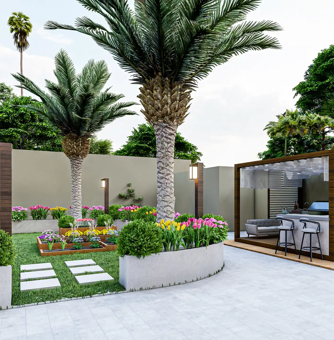  رواد تنسيق الحدائق في جدة: خبرة وإبداع 